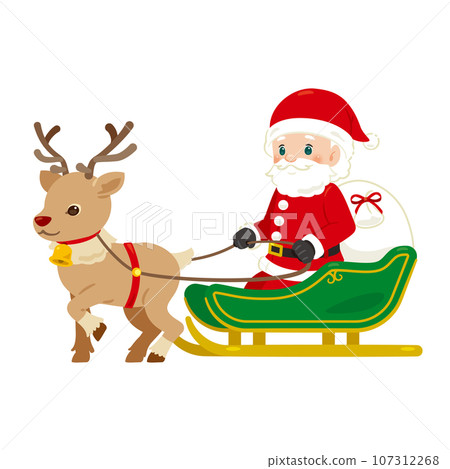 聖誕老人、馴鹿和雪橇 107312268