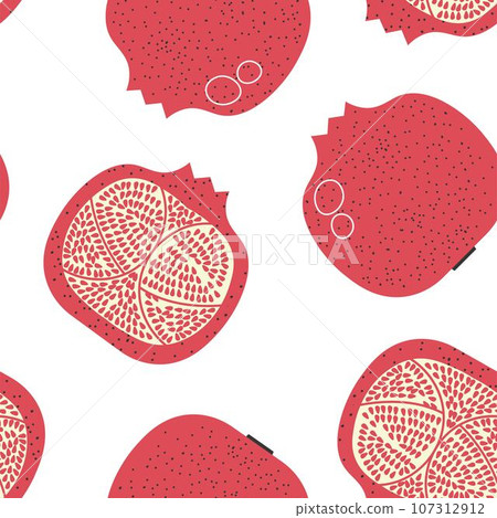 Organic and fresh pomegranate fruit tasty product Organic and fresh pomegranate fruit tasty product 107312912