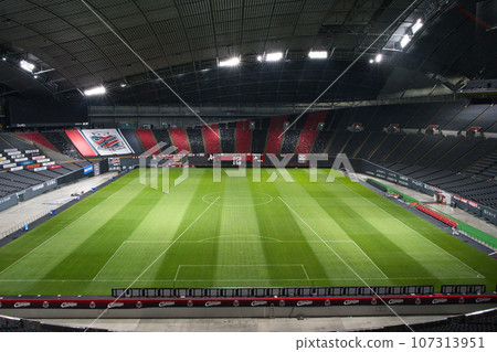 Indoor soccer match at Sapporo Dome 107313951