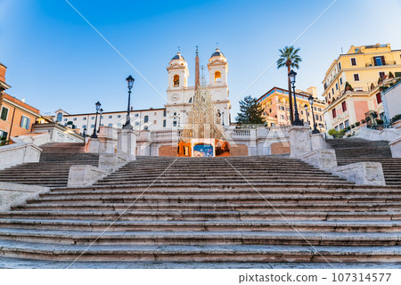 Rome Spanish Steps Rome Spanish Steps 107314577