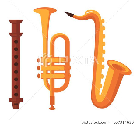 Wind musical instrument for concert or orchestra 107314639