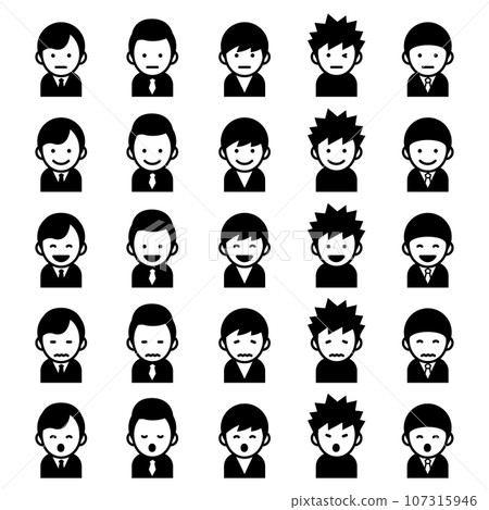 男士圖示集 107315946