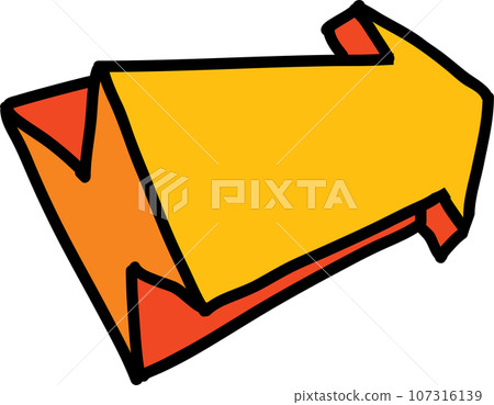 Simply cute arrows doodle sets. 107316139