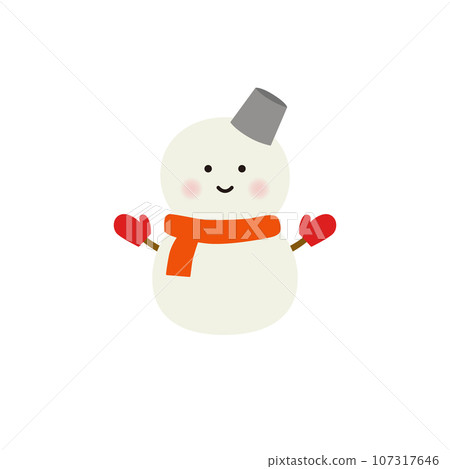 Snowman's illustration Snowman's illustration 107317646