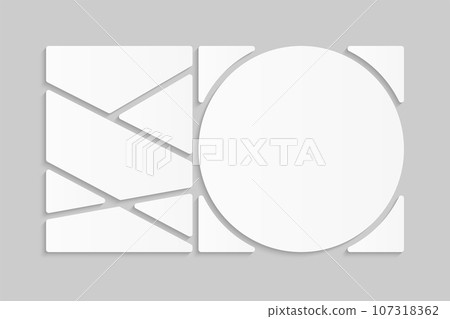 Template collage of seven frames, images, photo 107318362