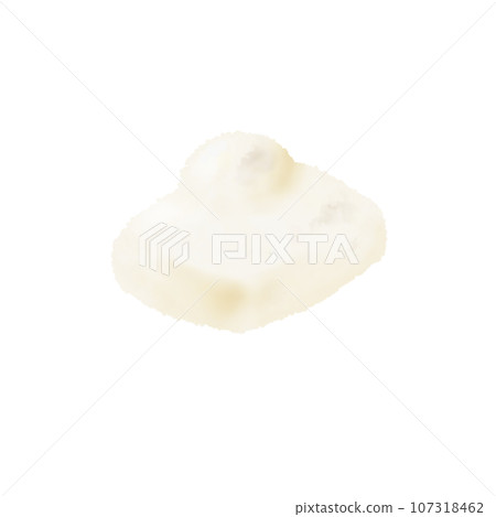 Illustration material of baked rice cake 107318462