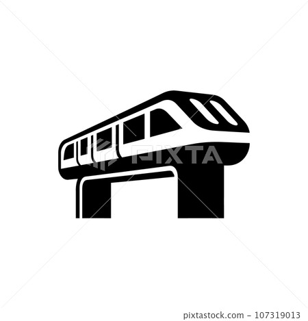 Monorail icon Monorail icon 107319013