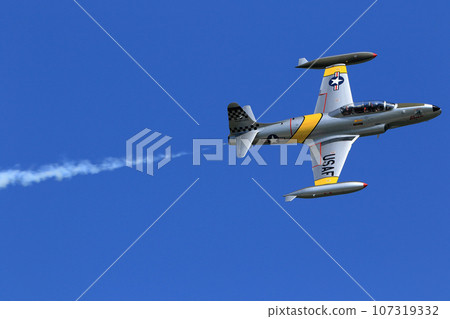 Canadair CT-133 in flight Canadair CT-133 in flight 107319332