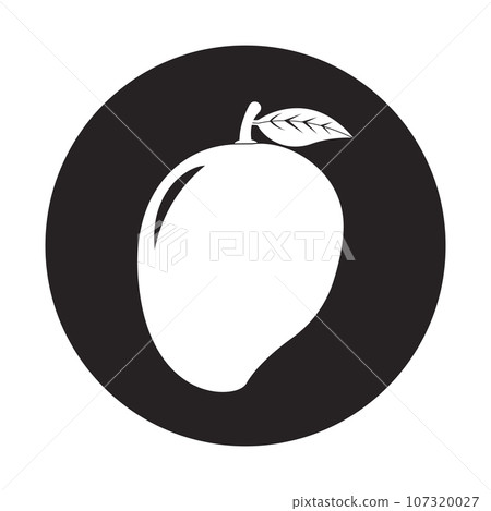 Mango fruit logo 107320027