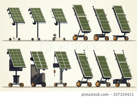 Types of solar panels 107320421