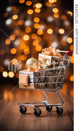 Christmas gifts concept 107320458