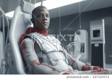 Blood donor at donation. Also concept image for World blood donor day - June 14 107320531