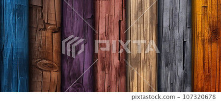 Colorful wood material background for wallpaper Colorful wood material background for wallpaper 107320678