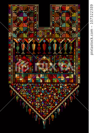 Tatreez ornament template 30 Tatreez ornament template 30 107322389