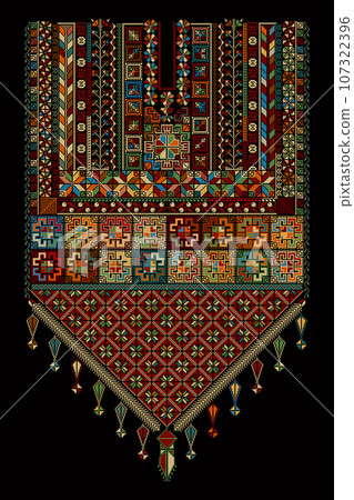 Tatreez ornament template 27 107322396