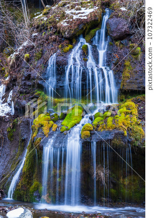 “Yamanashi Prefecture” Winter Toryu Falls, Hokuto City “Yamanashi Prefecture” Winter Toryu Falls, Hokuto City 107322469