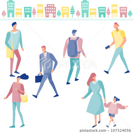 例證套走的人民 107324056