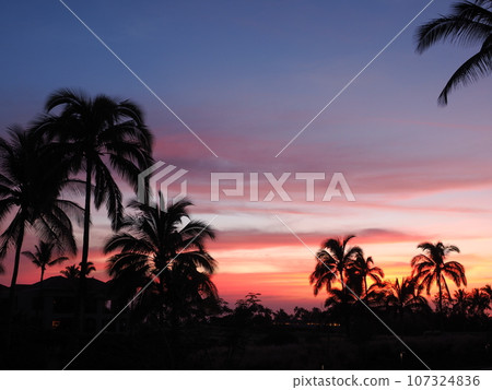 magic hour on hawaii island 107324836