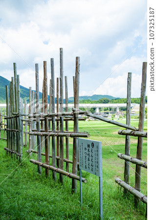 Horse fence (close view) Horse fence (close view) 107325187