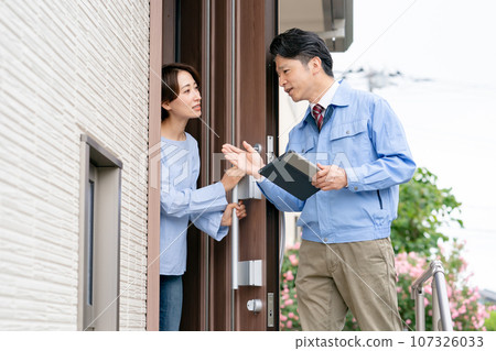到府銷售、檢驗、維修、工作服 107326033