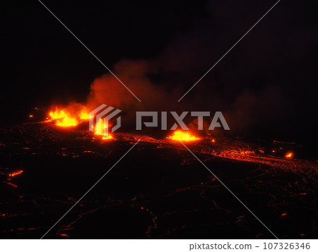 夏威夷島基拉韋厄火山爆發 夏威夷島基拉韋厄火山爆發 107326346
