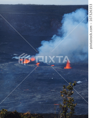 Hawaii Island Kilauea volcano eruption Hawaii Island Kilauea volcano eruption 107326353