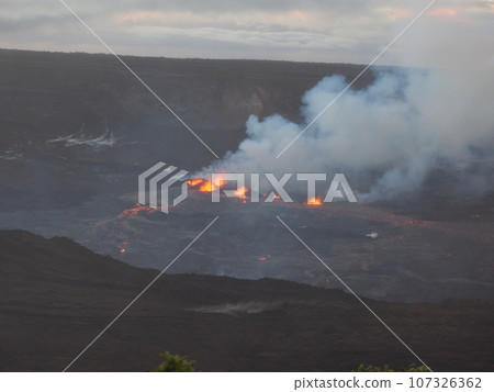 Hawaii Island Kilauea volcano eruption Hawaii Island Kilauea volcano eruption 107326362