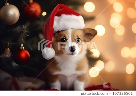 聖誕狗AI生成圖像AI圖像 107326501