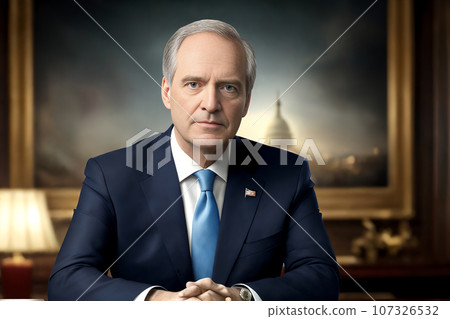 AI 生成的圖像/政治家/記者演講 1 AI 生成的圖像/政治家/記者演講 1 107326532