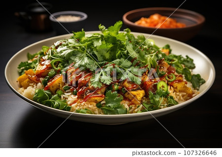 Taste the comfort of Thai fried rice Taste the comfort of Thai fried rice 107326646