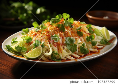 salad with shrimps salad with shrimps 107327299