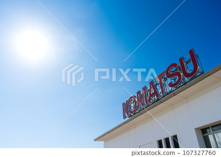 Blue sky and Komatsu Airport observation deck image | Komatsu City, Ishikawa Prefecture Blue sky and Komatsu Airport observation deck image | Komatsu City, Ishikawa Prefecture 107327760