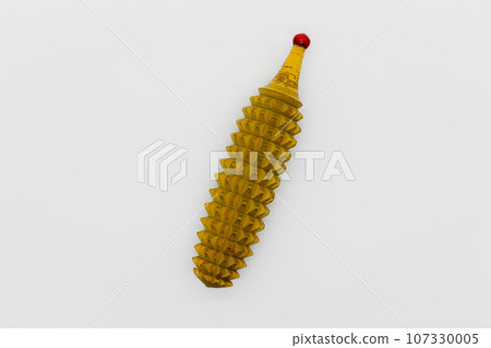 Massage roll on a white background Massage roll on a white background 107330005