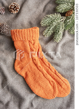 Wool knitted socks Wool knitted socks 107330503