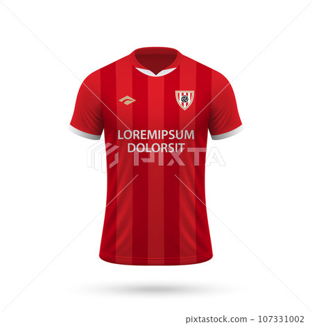 3d realistic soccer jersey in PSV Eindhoven style, shirt template football kit 2023 3d realistic soccer jersey in PSV Eindhoven style, shirt template football kit 2023 107331002