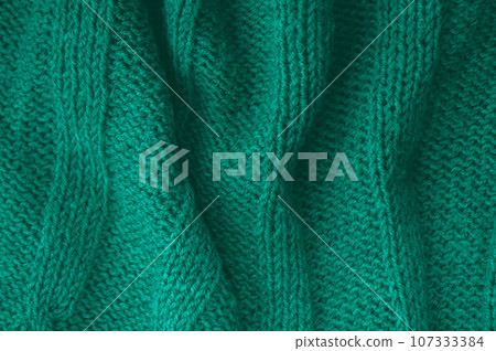 Organic knitting background with detail woven threads. 107333384