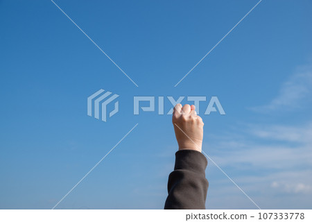 extend your fist to the sky extend your fist to the sky 107333778