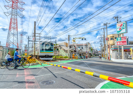 川崎市小田榮站的都市風景 川崎市小田榮站的都市風景 107335318