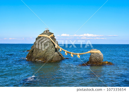 Futami Kodama Shrine couple rock Futami Kodama Shrine couple rock 107335654