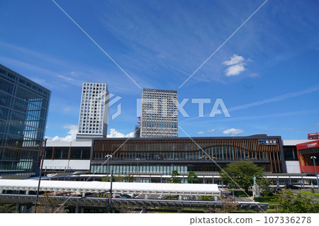 Fukui Station East Exit Hokuriku Shinkansen 107336278