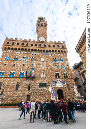 Florence Palazzo Vecchio *Partial soft focus 107336369