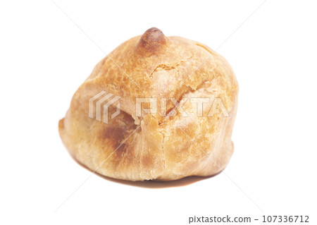 Indian samosa isolated on white background. Indian samosa isolated on white background. 107336712
