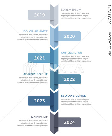 Timeline Infographics Template 107337171