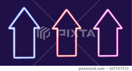 set arrow sign figure. direction glowing desktop icon, neon sticker, neon figure, glowing arrow sign figure. direction figure, neon geometrical figures set arrow sign figure. direction glowing desktop icon, neon sticker, neon figure, glowing arrow sign figure. direction figure, neon geometrical figures 107337515