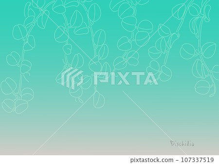 Dischidia 插圖（綠色） 107337519