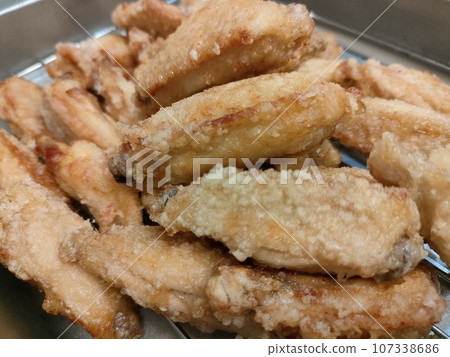 fried chicken fried chicken 107338686