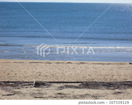 Beach scenery 107339129