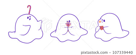 candy and ghosts 107339440