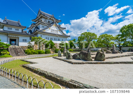 大阪府岸和田市、岸和田城重建塔和八陣花園 大阪府岸和田市、岸和田城重建塔和八陣花園 107339846