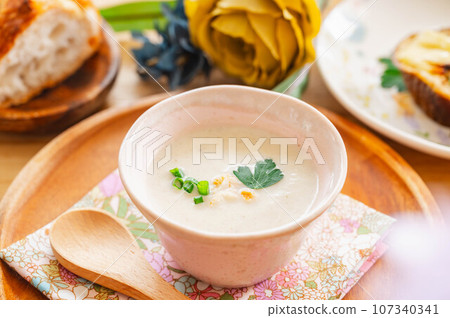 白茄子濃湯 107340341